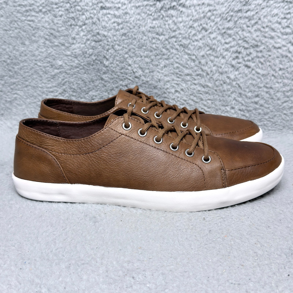 L.L. Bean Mountainville Mens Size 11.5 Sneakers Shoes Brown Leather